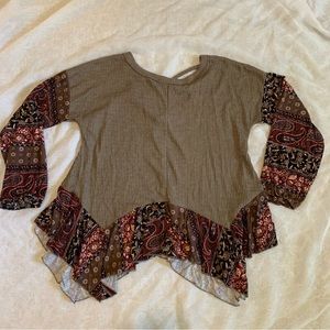 NWT Boho Long Sleeve Large